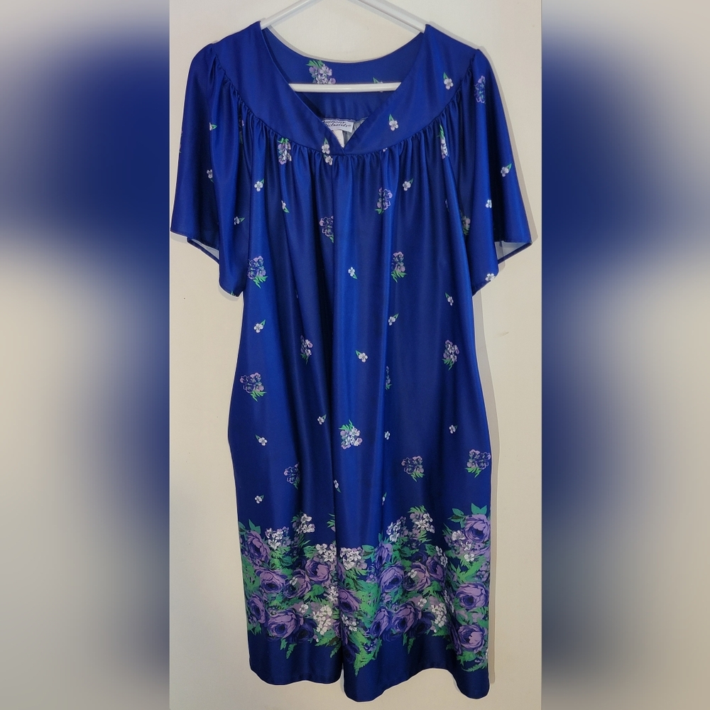Anthony Richards Vintage Nightgown w/ Pockets Size 1XL